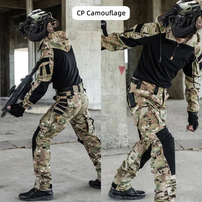 Tactical Military Combat and Camouflage Shirt